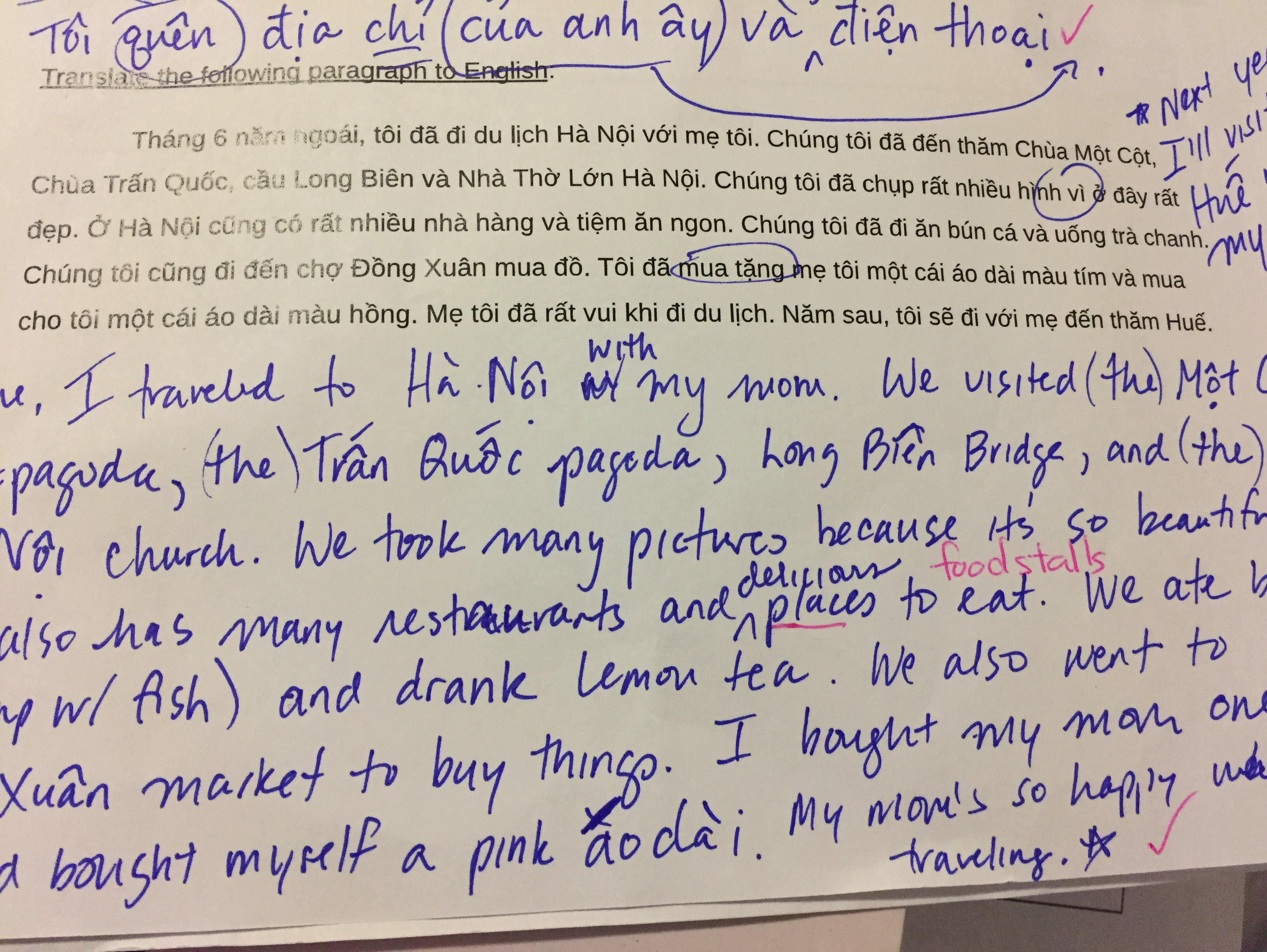 Photo_Vietnamese class